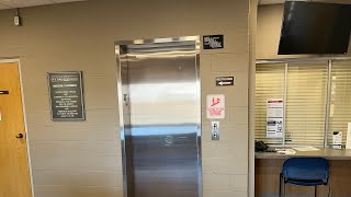 Interesting 1990 Dover Hydraulic Elevator at the Coshocton Job and Family Services Building