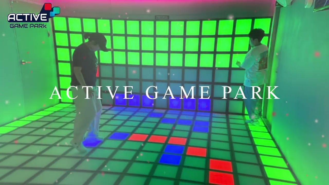 발판게임 신나게 즐겨보자!!(액티브게임파크)