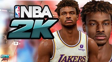 How to Play as Bronny James or Assign his Cyber Face Scan - NBA 2K22 PC