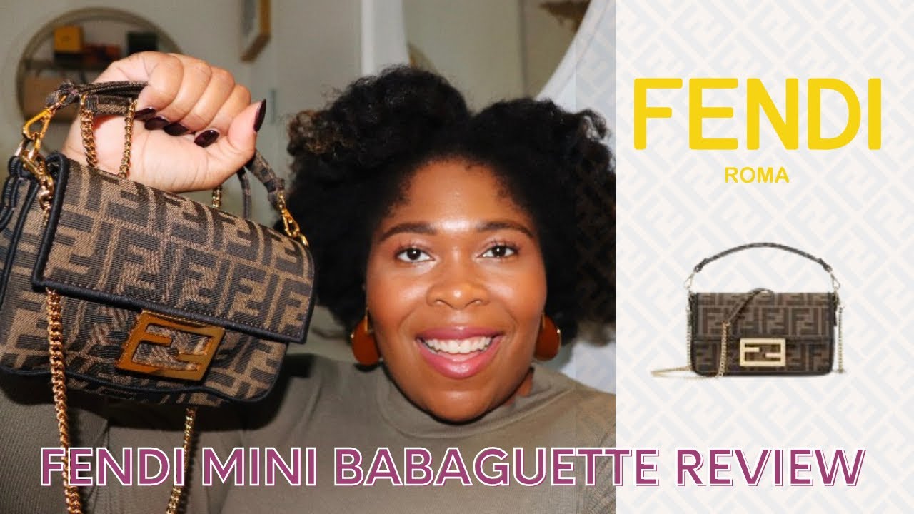 Fendi Mini Baguette Review and What's in My Bag 