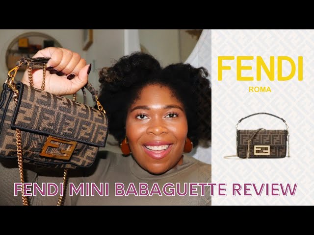 Fendi Baguette Review & Comparison-Medium vs Mini Baguette and