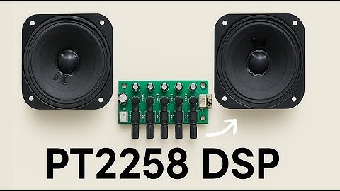 PT2258 Wi-Fi Server Based 6 Channel Tone Controller