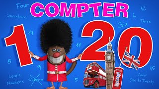 Foufou - Apprenons À Compter Jusquà 20 En Anglais Lets Learn To Count To 20 In English For Kids