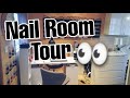 NAIL ROOM TOUR: Let's Be Nosey and See My Nail Room!