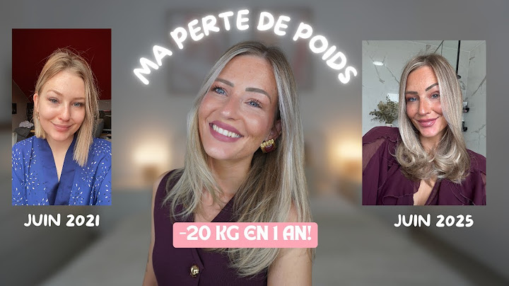 I LOST 20 KG IN 1 YEAR!