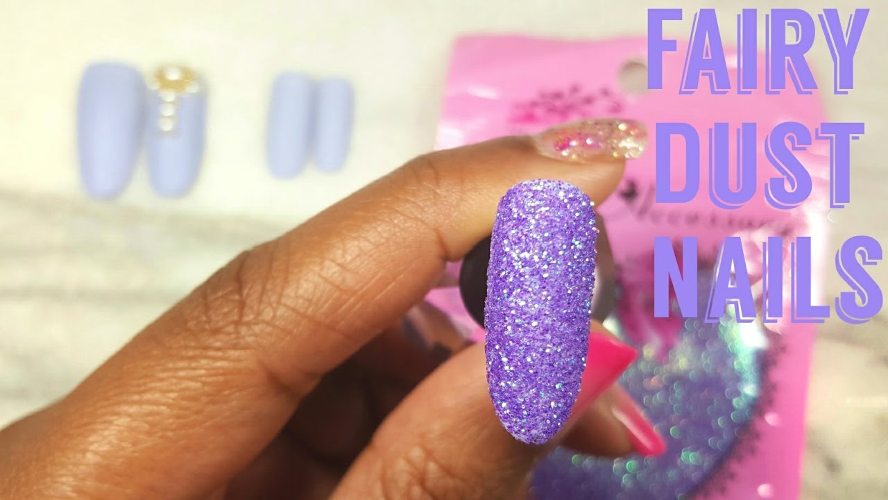 How To, Glitter, Fairy Dust, Gel Nail