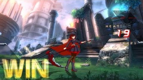 BLAZBLUE CROSS TAG BATTLE -Trial Version- Ruby combo into Astral