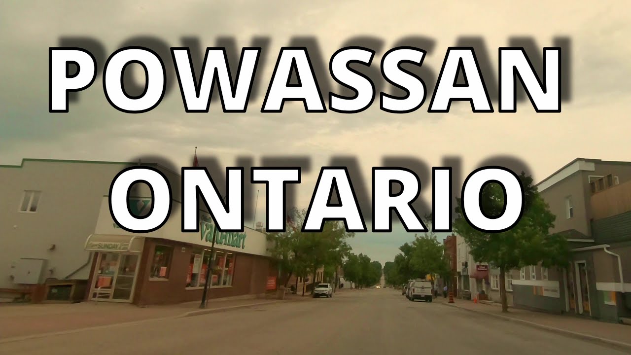 A Drive Through Powassan, Ontario. YouTube