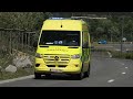 Ziekenwagens met spoed in Charleroi