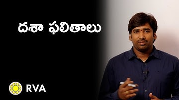 Dasha Phalithalu | Learn Astrology in Telugu | ep15