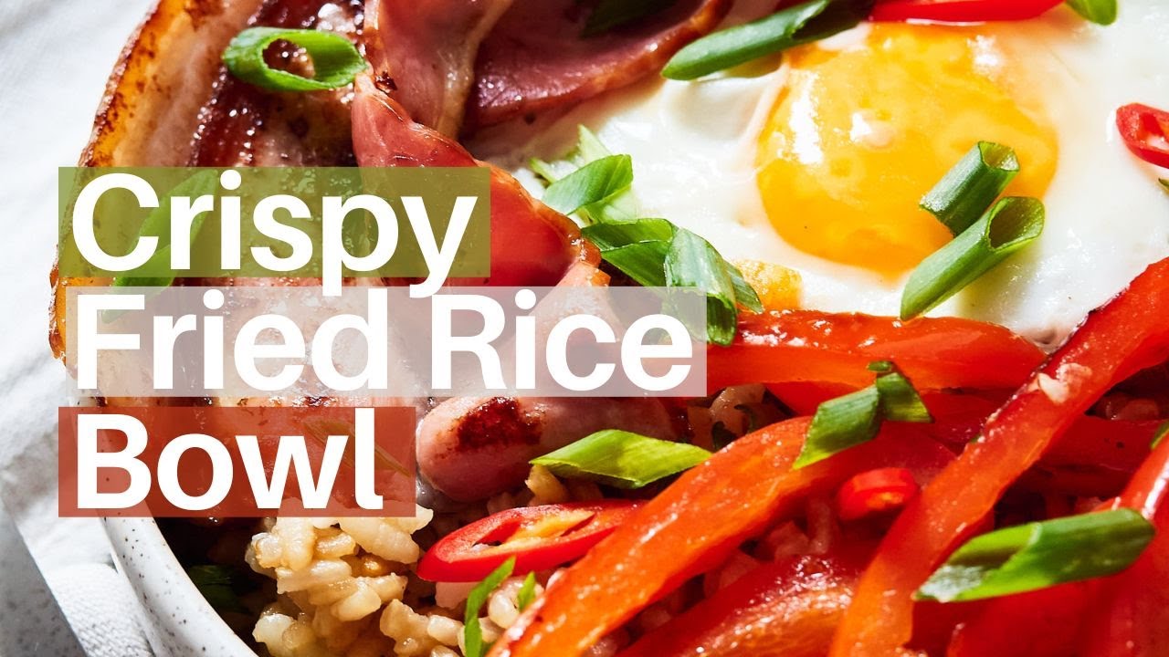 Crispy Fried Rice Bowl Fast&Easy YouTube
