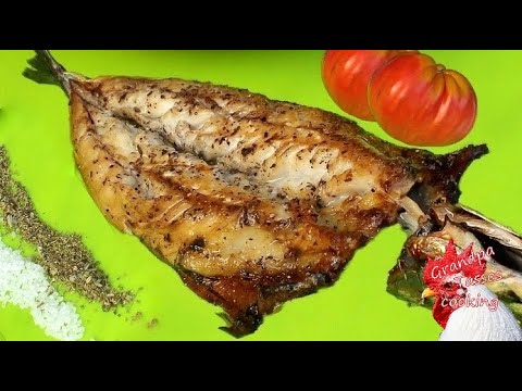 Sun-dried Mackerel - Meze for ouzo episode 6 by Grandpa Tassos - YouTube