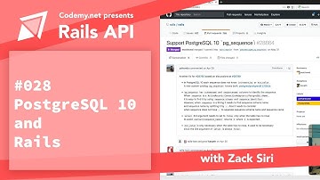 Rails API: PostgreSQL 10 and Rails - [028]