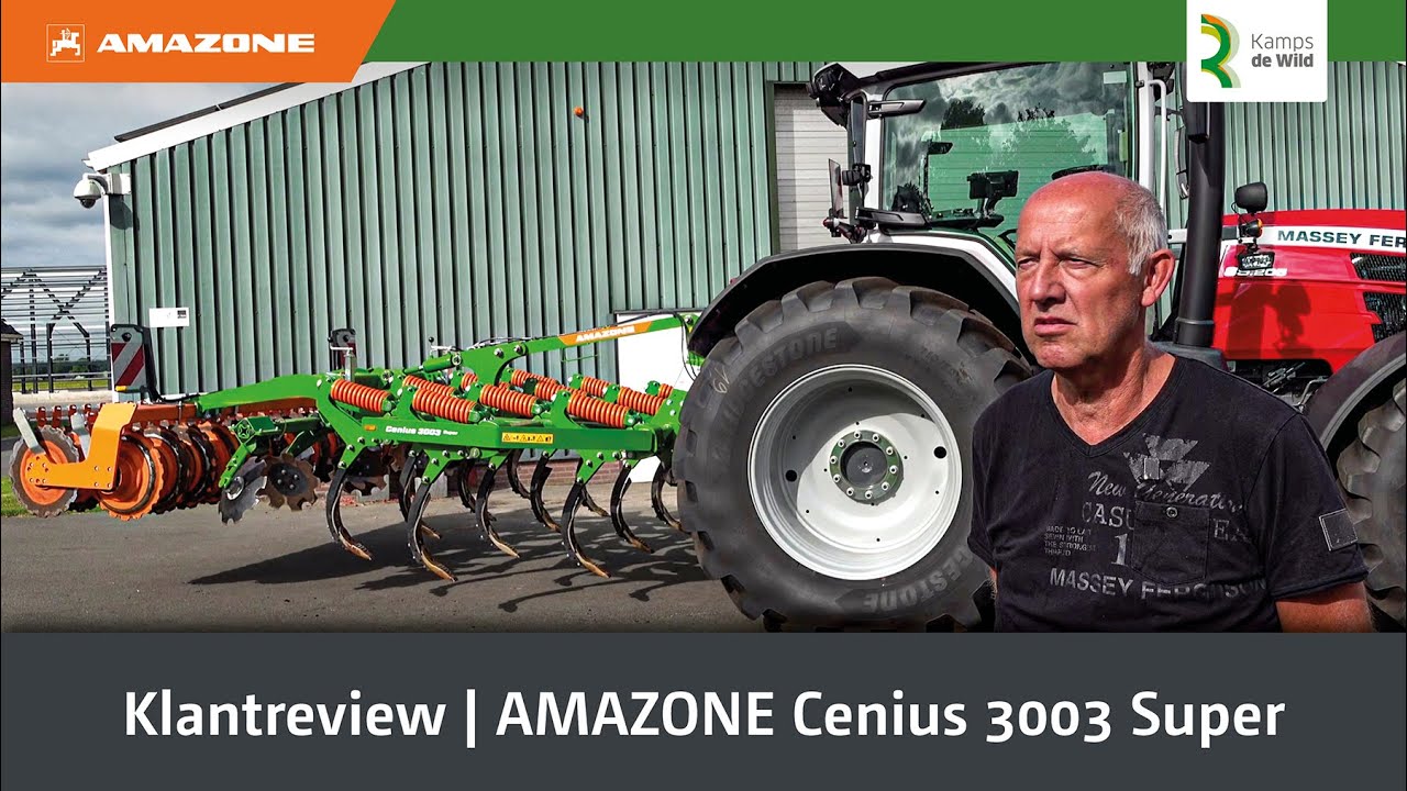Klantreview | AMAZONE Cenius 3003 Super