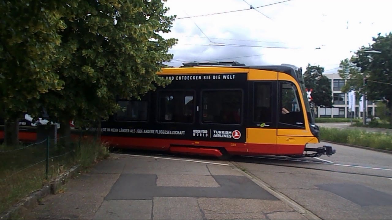 Karlsruher Straßenbahn Wendedreieck Lasallestraße