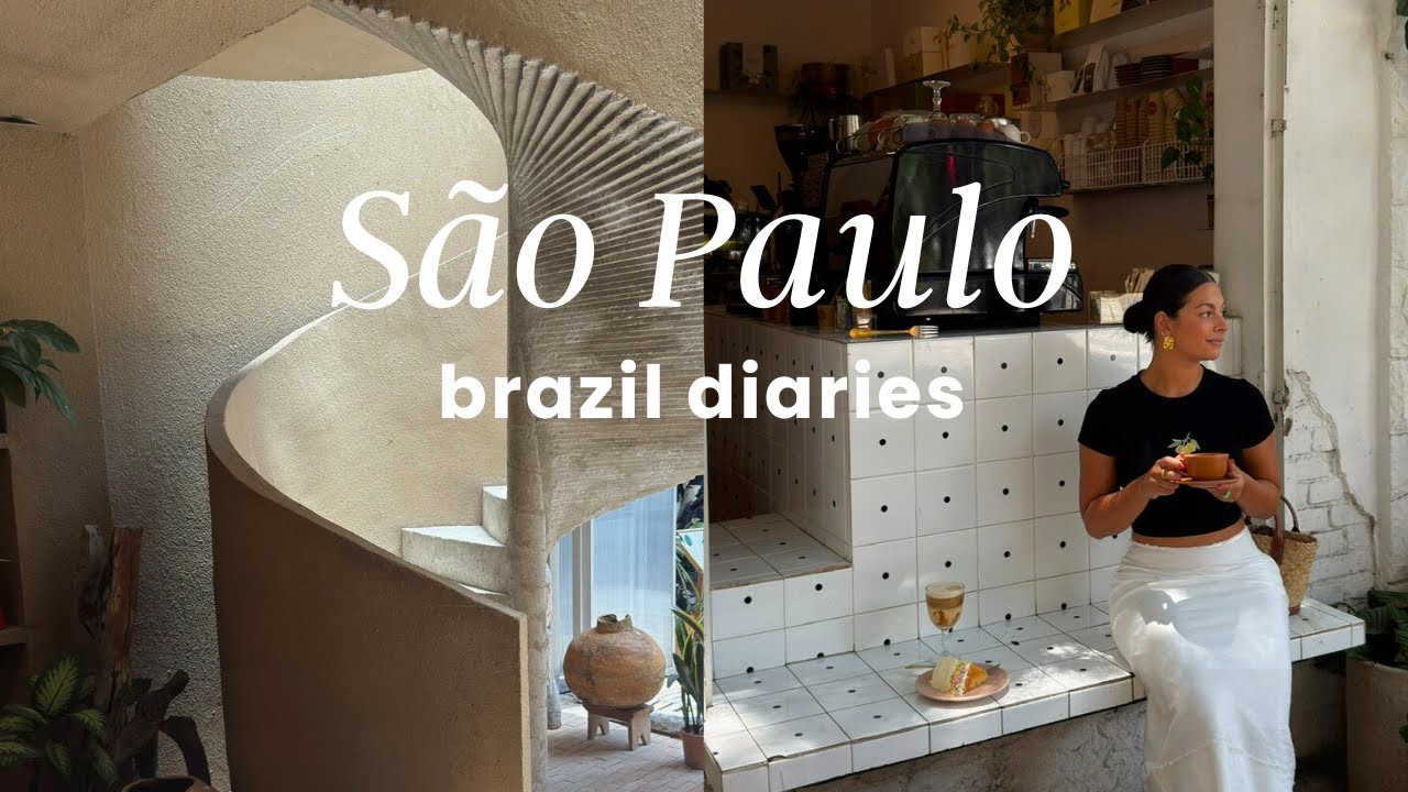 são paulo vlog 2025 | cool cafes, thrifting & our final days in brazil 🇧🇷☕️