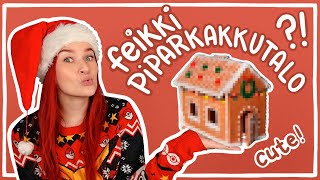 Tein piparkakkutalon SAVESTA?! 😱😍 || Sunnuntai-joulukalenteri (Luukku 3)