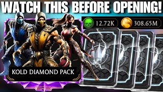 KOLD Diamond Pack | Watch This Before Opening | MK Mobile