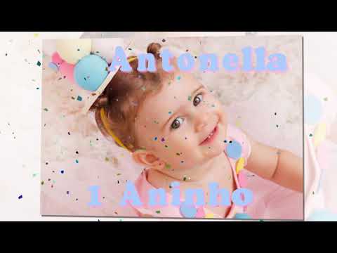 Convite Animado - Circo Rosa - Antonella 1