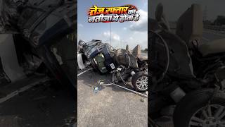 This Is What High Speed Can Do! | Land Rover Discovery Crash | Engine, Chassis &amp; Body Separated! 😱|