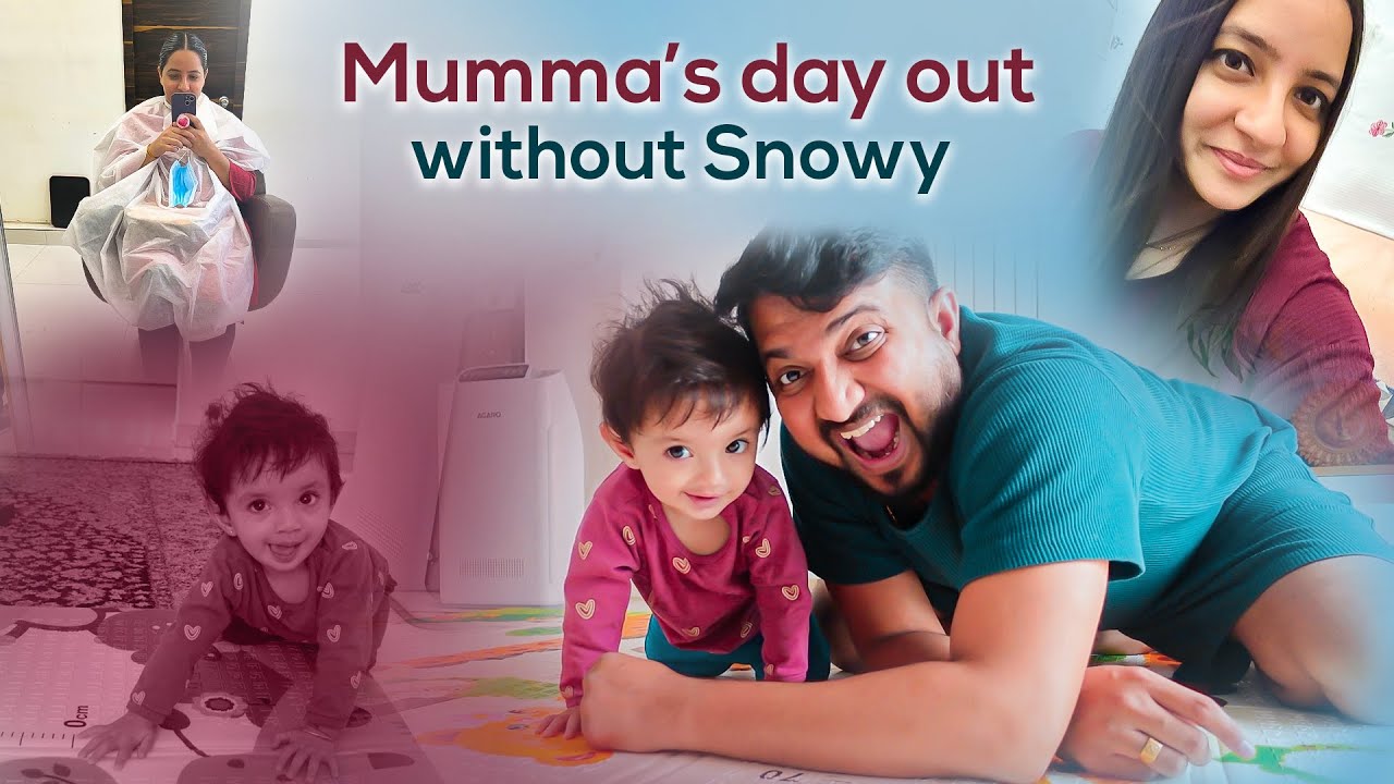 Snowy ला घरी सोडून पियू गेली पार्लर ला!😨| Piyu's Hair Treatment 💇‍♀️ | @PriyankaPrakashh