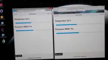 Raspberry Pi and Temperature Pressure Sensor BMP180