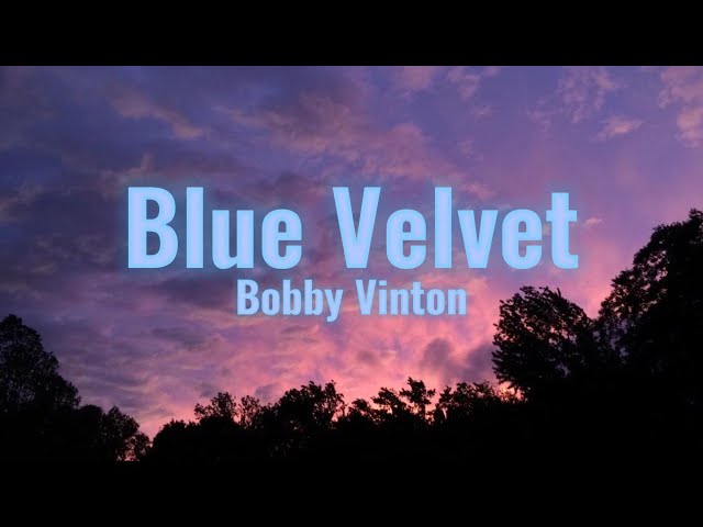 Bobby Vinton - Blue Velvet (lyrics) class=