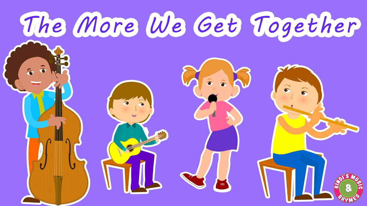 Happy Friendship Day  The More We Get Together  Kids Songs  Bindis Music  Nursery Rhymes