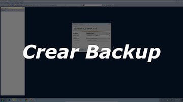 Crear Backup y Script del esquema de base de datos