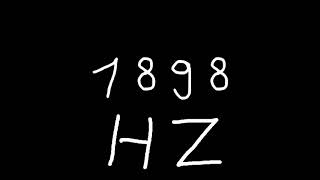 1898 hz