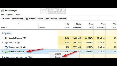3 Ways to Restart File Explorer Without Rebooting in Windows 10, 11, 8, and Vista