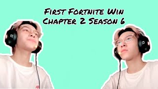 First Fortnite Win On Xbox Chapter 2 Season 6 (Well Second Win)