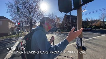 Intersection analysis and street crossing