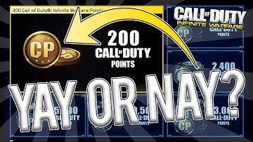 COD POINTS ARE BACK! YAY OR NAY? [Infinite Warfare COD Points Return]