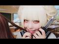 【百合】髪の毛いじってもいいですよね?🔪💋授業中にこっそり髪いじり【トガヒミコ:ヒロアカ】