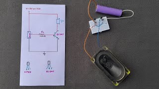 Making Door bell at Home | DIY door bell using UM66 | muaical doorbell circuit diagram simple