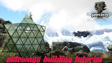 Ark Survival Evolved Side ways Building Tutorial