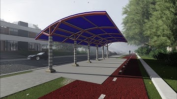 Lumion 12 Live Render || Car Parking || Sketchup to Lumion Render || REALISTIC Render