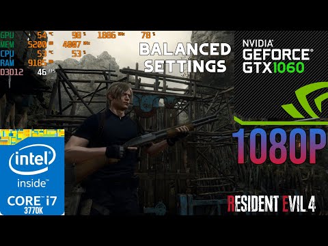 i7 4790k, GTX 750 ti, 8gb ram roda resident evil 4 remake