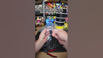 3D Printer manufacturers packing your filament samples - 99.9% Accuracy