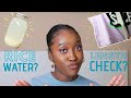 ONE YEAR AFTER USING RICE WATER & UPDATED LENGTH CHECK | ANSWERING ALL YOUR QUESTIONS | YAA YAA