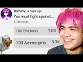 I asked the stupidest questions and you guys answered them...| MVPolls