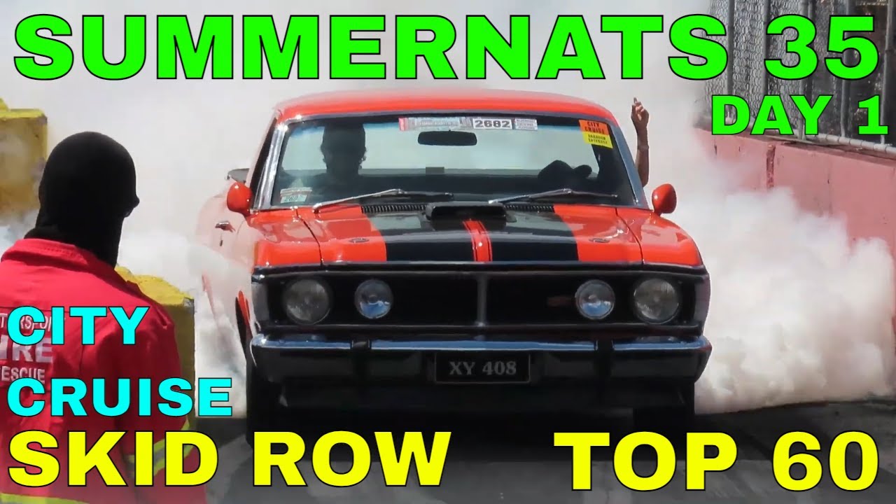 summernats city cruise route