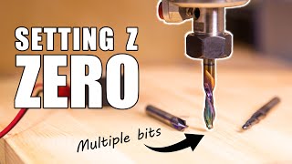 Tips for how to zero your Z axis when changing bits for roughing and detail passes