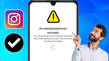 How to Fix Instagram Account Status An Unexpected Error Occurred