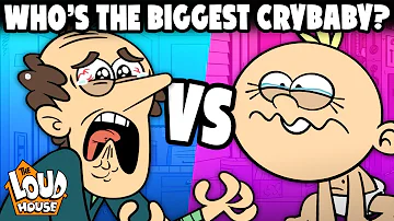 Who Cries The Most? Baby Lily Vs. Lynn Loud Sr 😭 | The Loud House