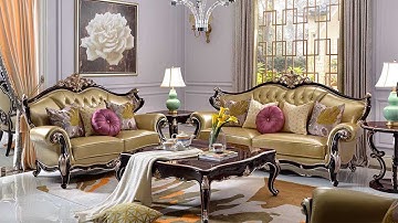 Mãn Nhãn Với Những Bộ Sofa Tân Cổ Điển Cao Cấp Đẹp Tráng Lệ