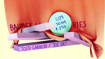 Todd Gannon and Joe Day - Spring 2018 Baumer Lecture Series #3