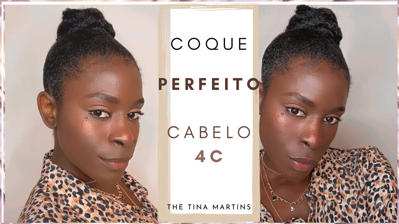 COMO FAZER COQUE EM CABELO CRESPO CURTO - YouTube