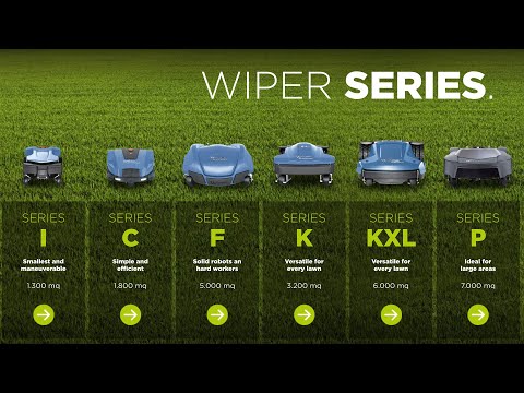 Обзор роботов-газонгокосилок Wiper IKE, Wiper I70, Wiper K Medium